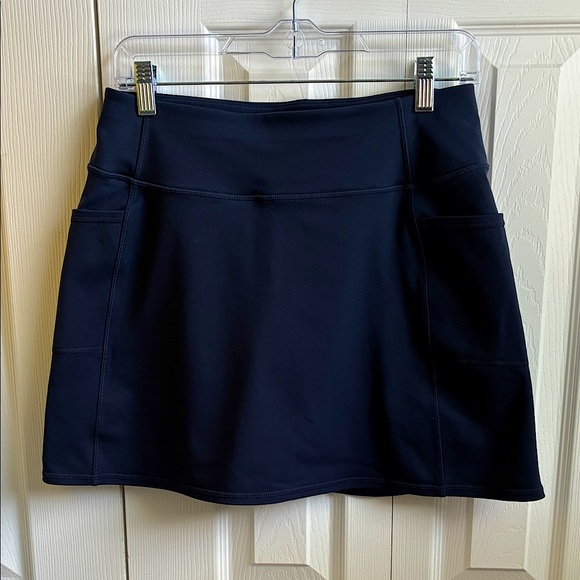 Skechers Skort Women’s Size Medium Navy Athletic Activewear Pickleball Outfit - Picture 2 of 10